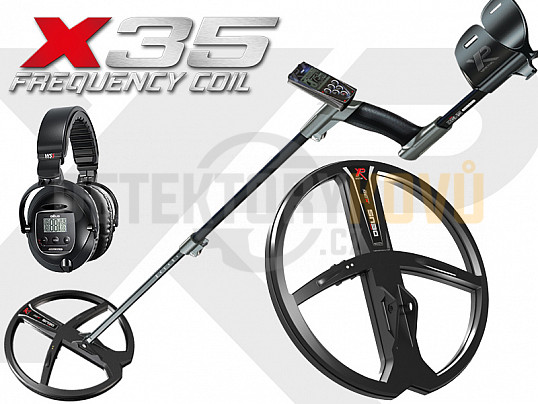 XP Deus X35, 28 cm + hl. jednotka a sluchátka WS5