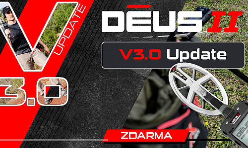 Nový update V3.0 pro DEUS II - XP METAL DETECTORS