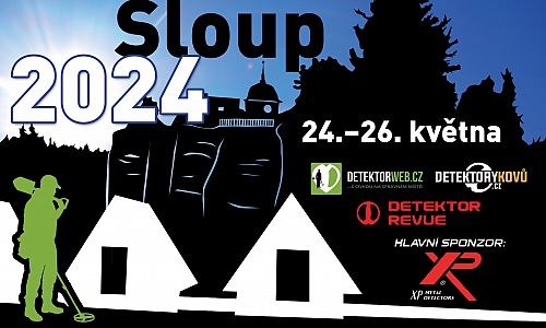 Setkaní hledačů Sloup 2024 - 24.-26.5.