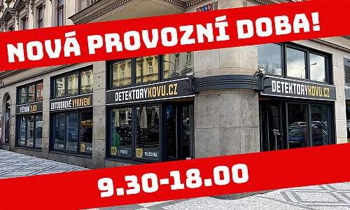 Nová provozní doba prodejny Praha