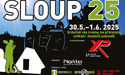 Setkání hledačů pokladů SLOUP 2025
