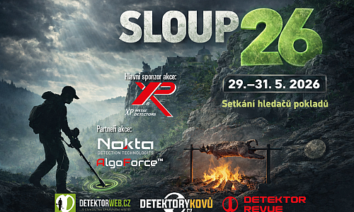 Setkání hledačů Sloup 2026 - 29.-31.5.2026