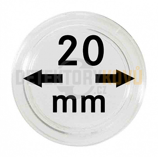 Kapsle na mince 20 mm