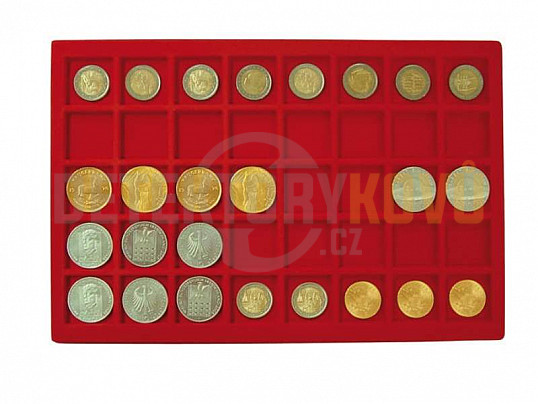 Podnos na mince pro 40 mincí - průměr 34 mm