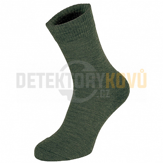 Termo ponožky MFH Merino zelené