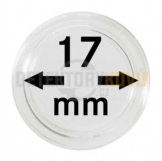 Kapsle na mince 17 mm