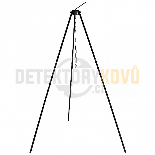 Závěsný stojan tripod na vaření 1m