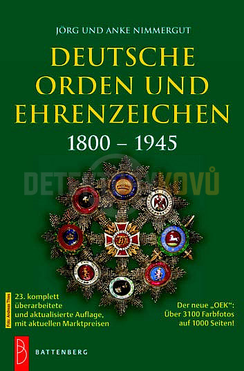 Německé řády a vyznamenání 1800-1945 (22. vydání, březen 2019)