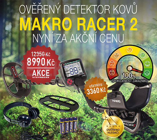 MAKRO RACER 2 - Detektor kovů