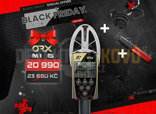 XP ORX HF 13x24 cm RC + bezdrátová sluchátka WSAUDIO + dohledávačka XP MI-6