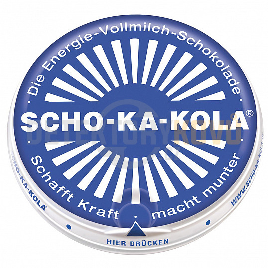 Energetická čokoláda Scho-Ka-Kola, mléčná 100 g
