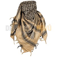 Šátek/arafatka SHEMAGH pískovo-černý