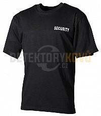 Triko SECURITY - černé
