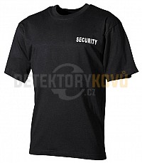 Výprodej Triko SECURITY - černé