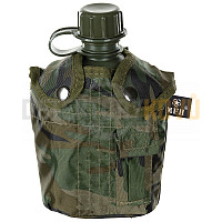 US polní láhev 1l - woodland