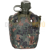 US polní láhev 1l - flecktarn