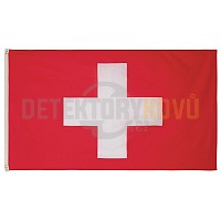 Vlajka Švýcarská , 150 x 90 cm