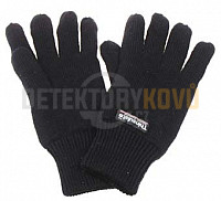 Rukavice prstové pletené 3M Thinsulate™ ČERNÉ