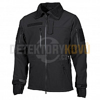 Výprodej Bunda SOFT SHELL HD, nepromokavá, černá - poslední velikost L