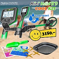 Nokta Makro Mini Hoard - Cool Kit - vodotěsný detektor pro děti