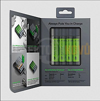 GP nabíječka baterií + powerbanka 2v1 AA/AAA