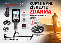 Nokta The Legend 2 hloubkový set - cívka LD38 30x38 cm ZDARMA!