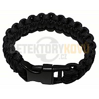 Paracord náramek černý