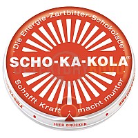 Energetická čokoláda Scho-Ka-Kola, hořká 100 g