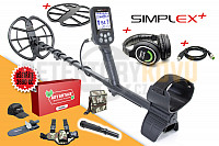 SIMPLEX+ WHP vodotěsný detektor kovů + bezdrátová sluchátka  + ADVANTAGE PACK