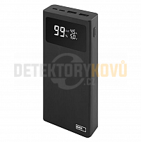 Powerbanka EMOS BetaQ 20, 20 000 mAh, 22,5 W, černá