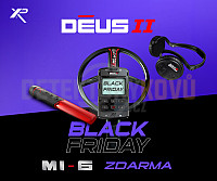 XP DEUS II 28 FMF RC + WSA II + MI-6 zdarma BF