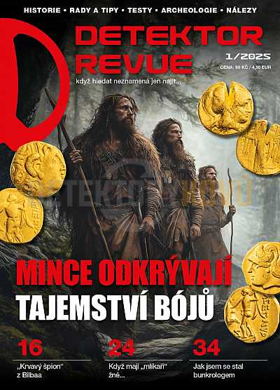 Obálka Detektor revue 1/2025