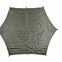 Plachta nepromokavá Hexagon-Tarp, OD green,  3,4 x 3,1 m  s oky