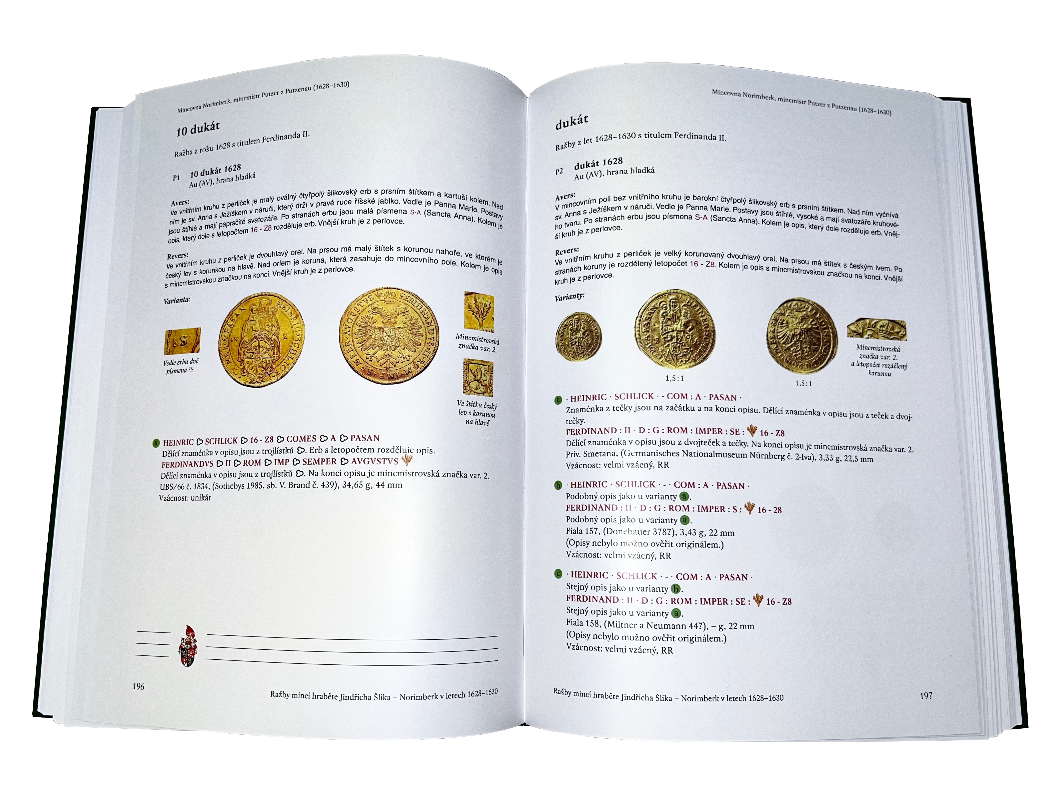 Mince a medaile hrabat Šliků XVII.–XXI. století