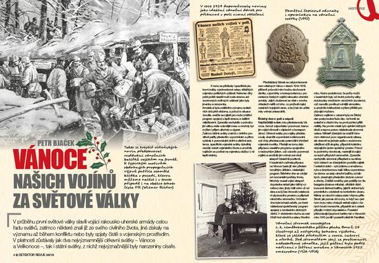 Časopis Detektor revue - detektory kovů a historie