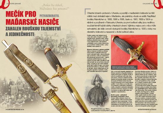 Časopis Detektor revue - detektory kovů a historie