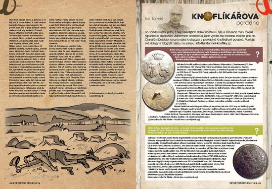 Časopis Detektor revue - detektory kovů a historie