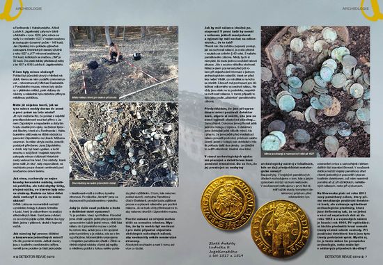 Časopis Detektor revue - detektory kovů a historie