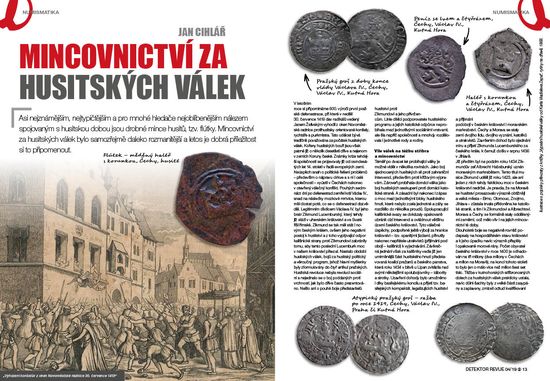 Časopis Detektor revue - detektory kovů a historie