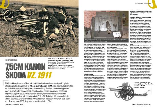 Časopis Detektor revue - detektory kovů a historie