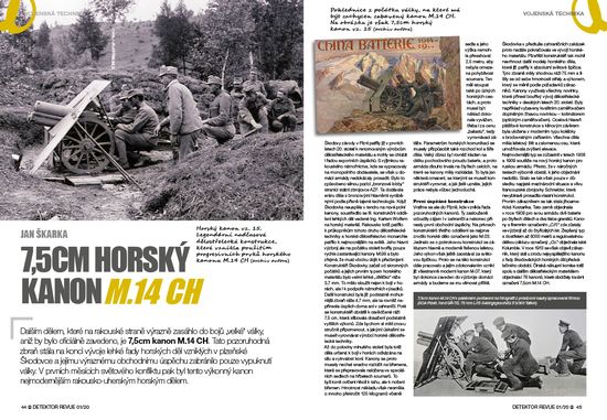 Časopis Detektor revue - detektory kovů a historie