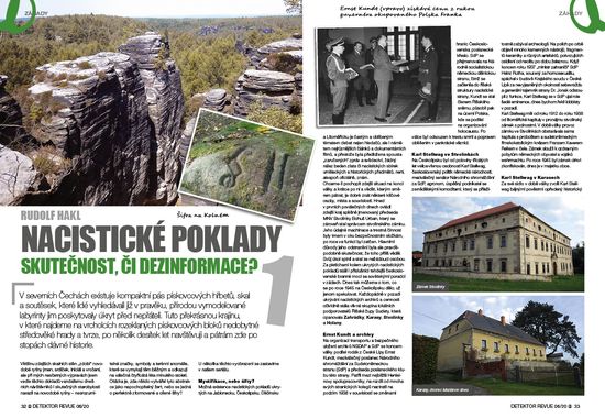 Časopis Detektor revue - detektory kovů a historie