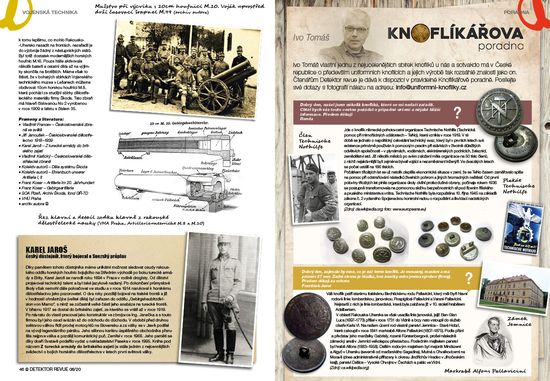 Časopis Detektor revue - detektory kovů a historie