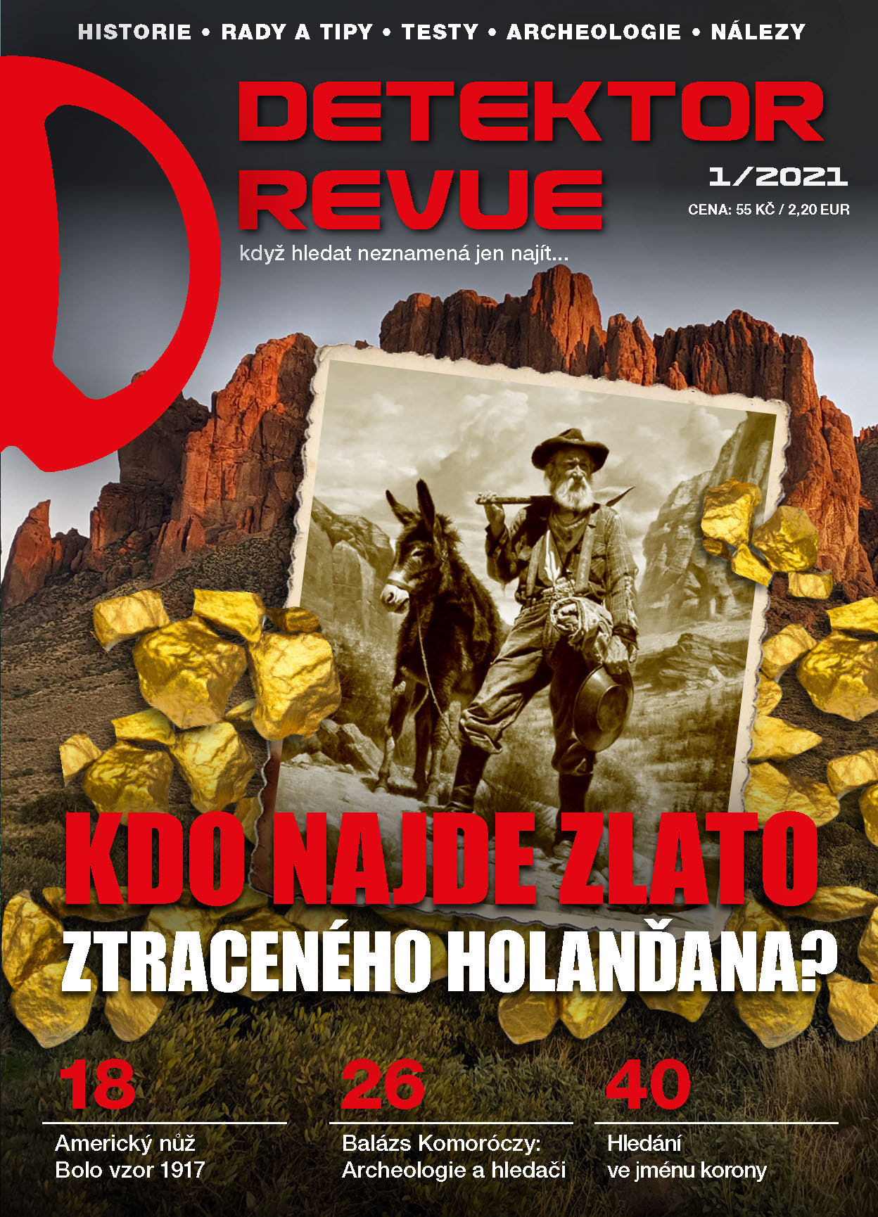 Časopis Detektor revue 1/2021