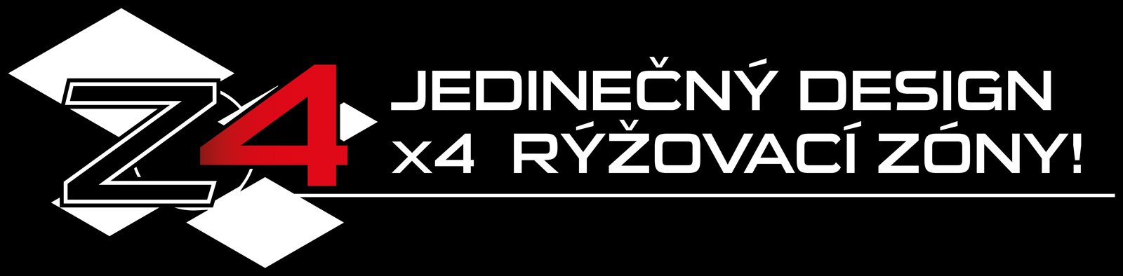 Jedinečný design - 4 rýžovací zóny