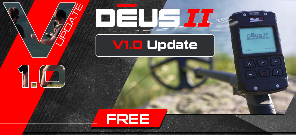 XP DEUS II aktualizace softvare v1.0