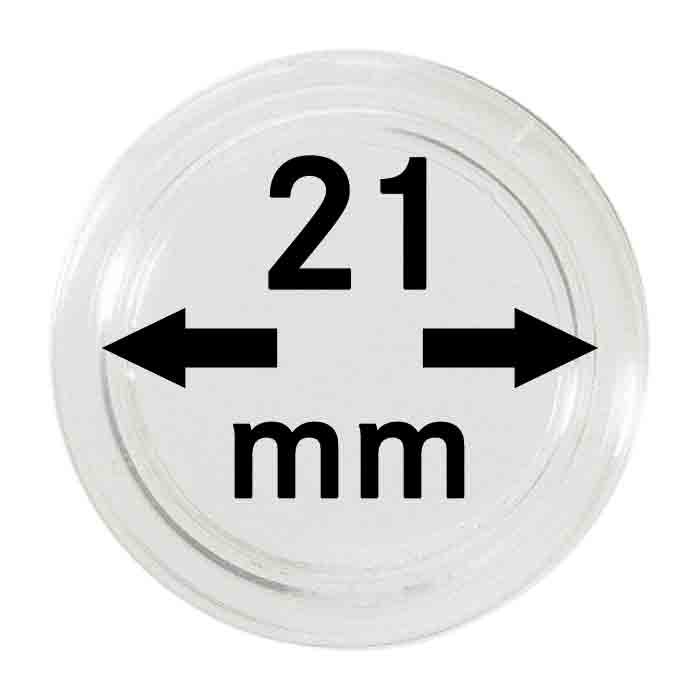 Muenzkapsel 21mm